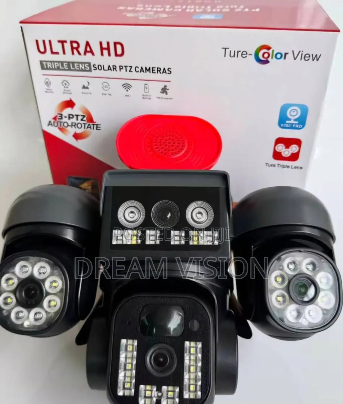 Complete Ultra Hd Three Lens Camera V380