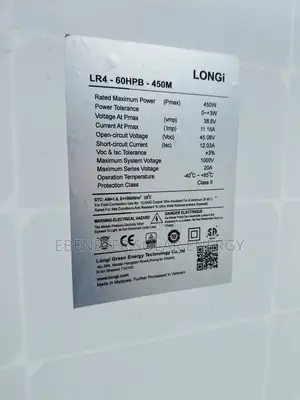Longi 450w Solar Panels