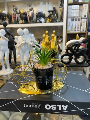 Bicycle Ceramic Flower Vase