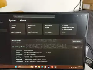 New Desktop Computer 16GB AMD Ryzen 7 SSD 1T