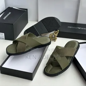 Emporio Armani Designer Slippers