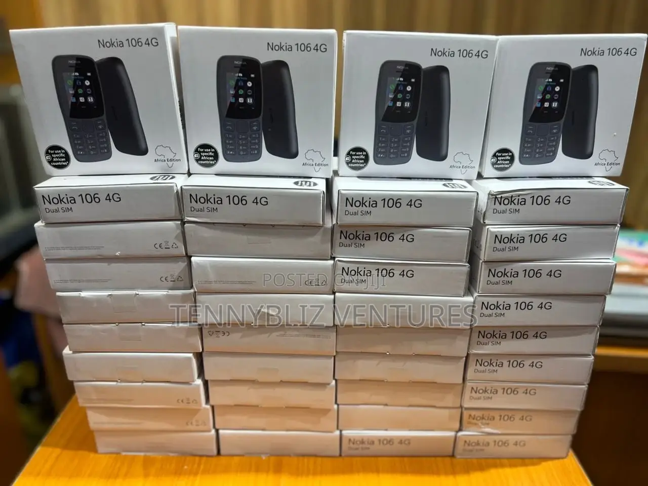 New Nokia 106 Black