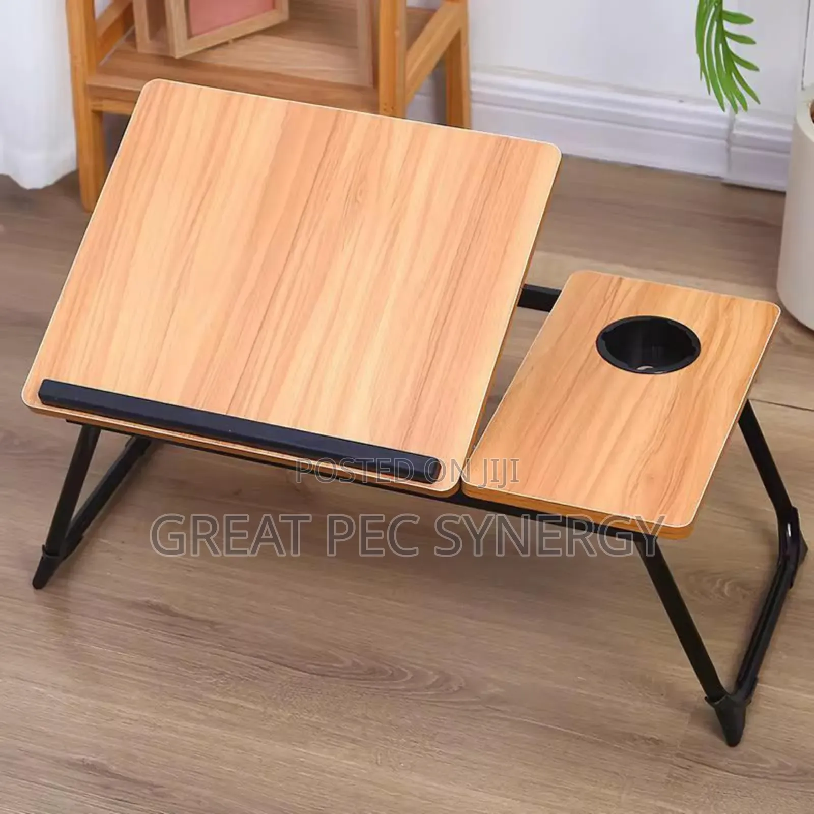 Elevated Bedside Laptop Table
