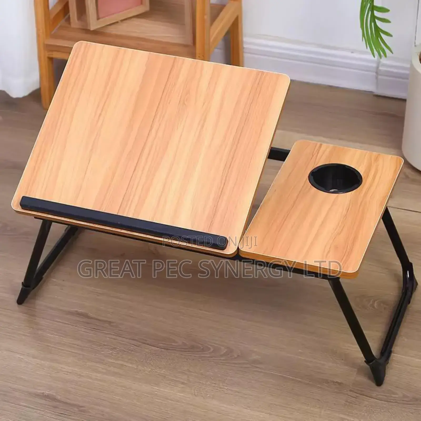 Elevated Bedside Laptop Table