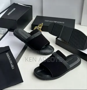 Emporio Armani Designer Slippers