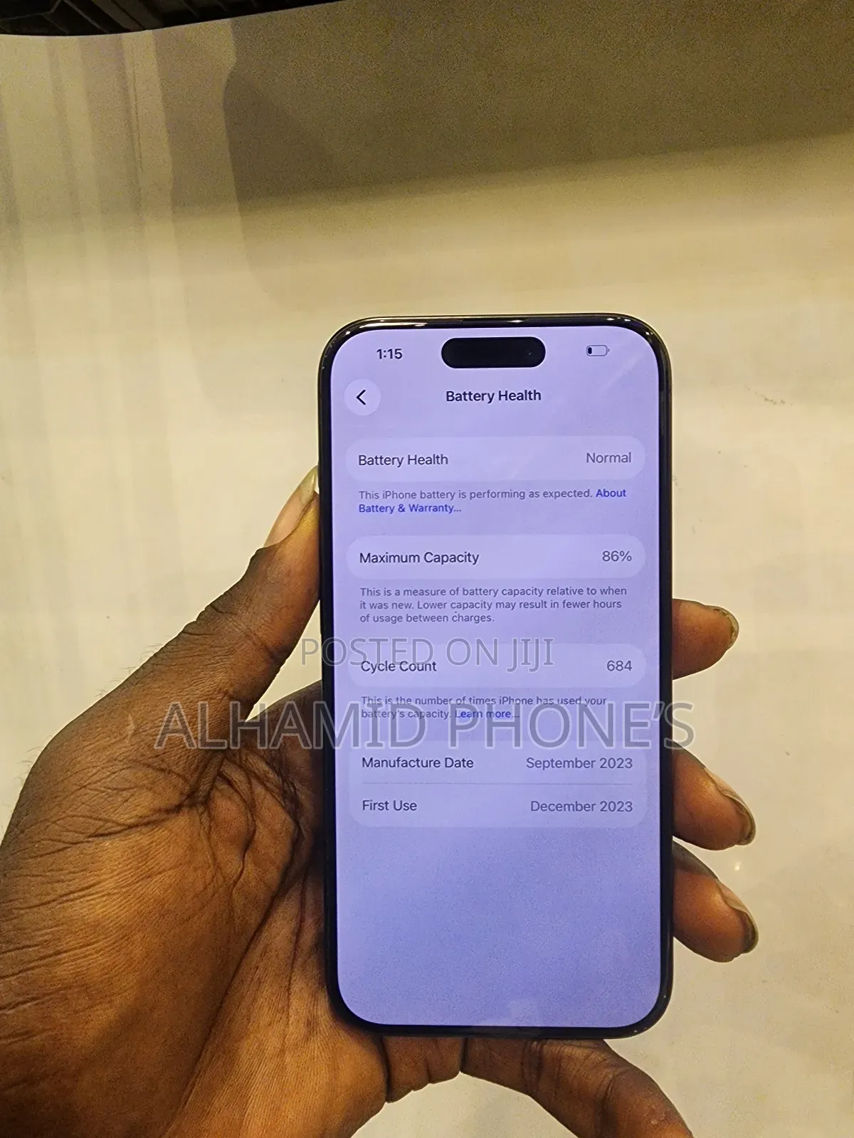 Apple iPhone 15 Pro 128 GB Black