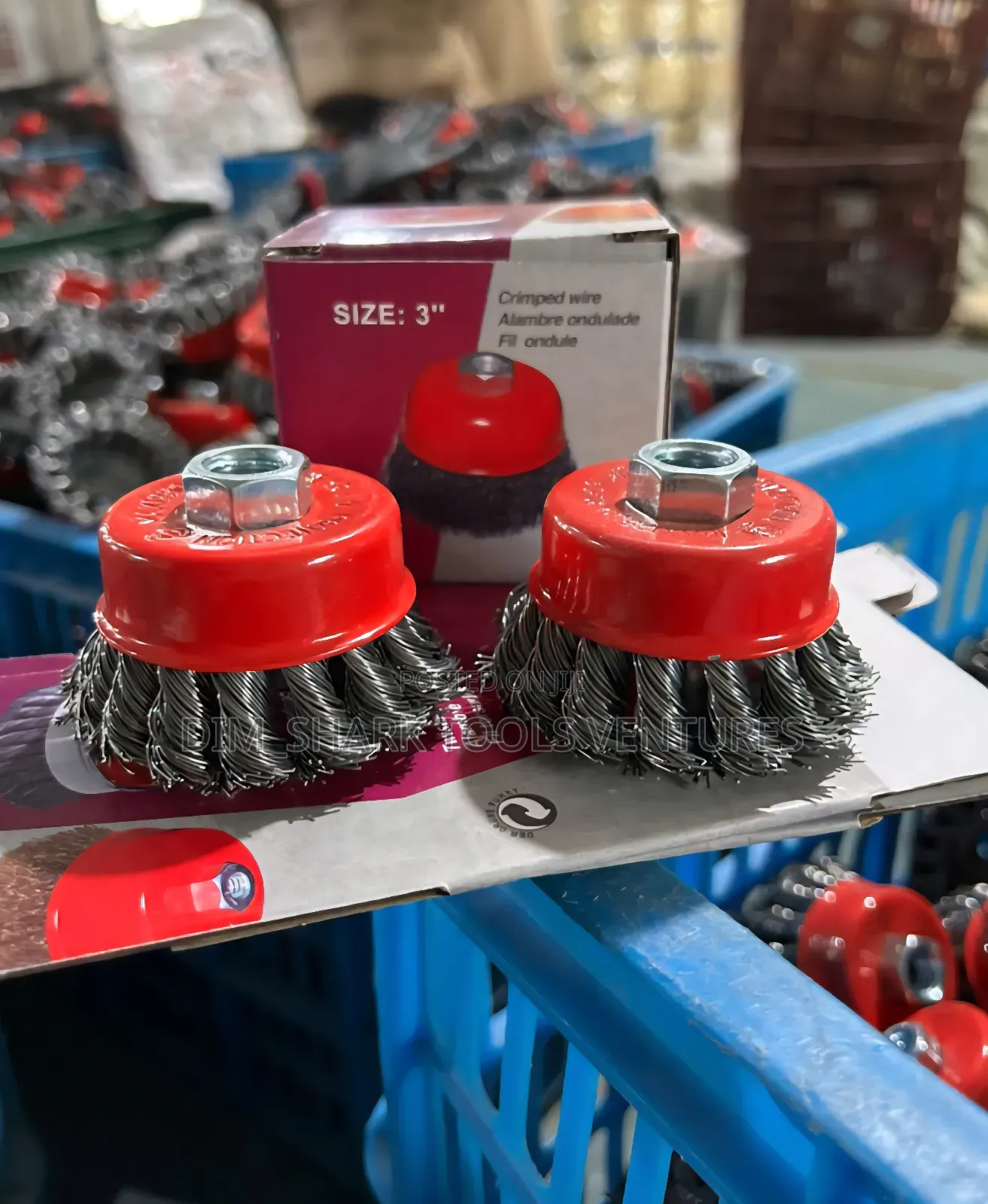 3-Inch Wire Cup Brush.