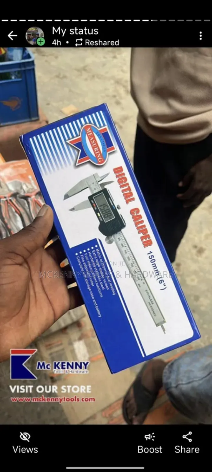 Digital Caliper Device 6" 150mm