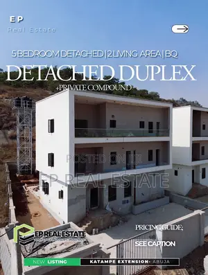 5bdrm Duplex in Katampe Extension for sale