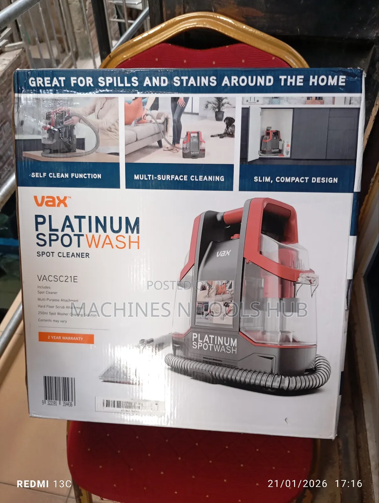 Vax Platinum Spotwash