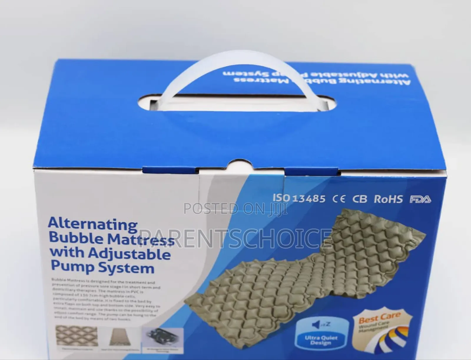 Nezis Air Mattress With Pump Reduces Bedsores