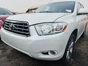 Toyota Highlander Limited 4x4 2009 White