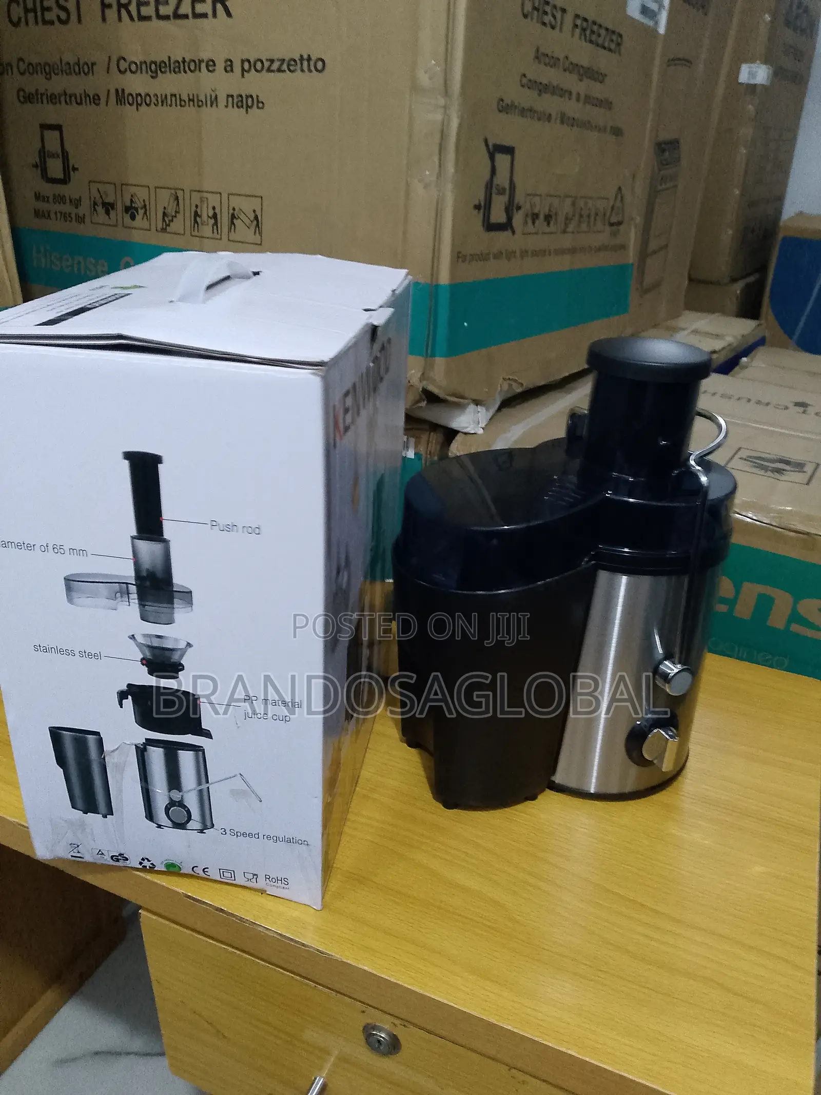 Kenwood Juicing Machine With Smooth Processing