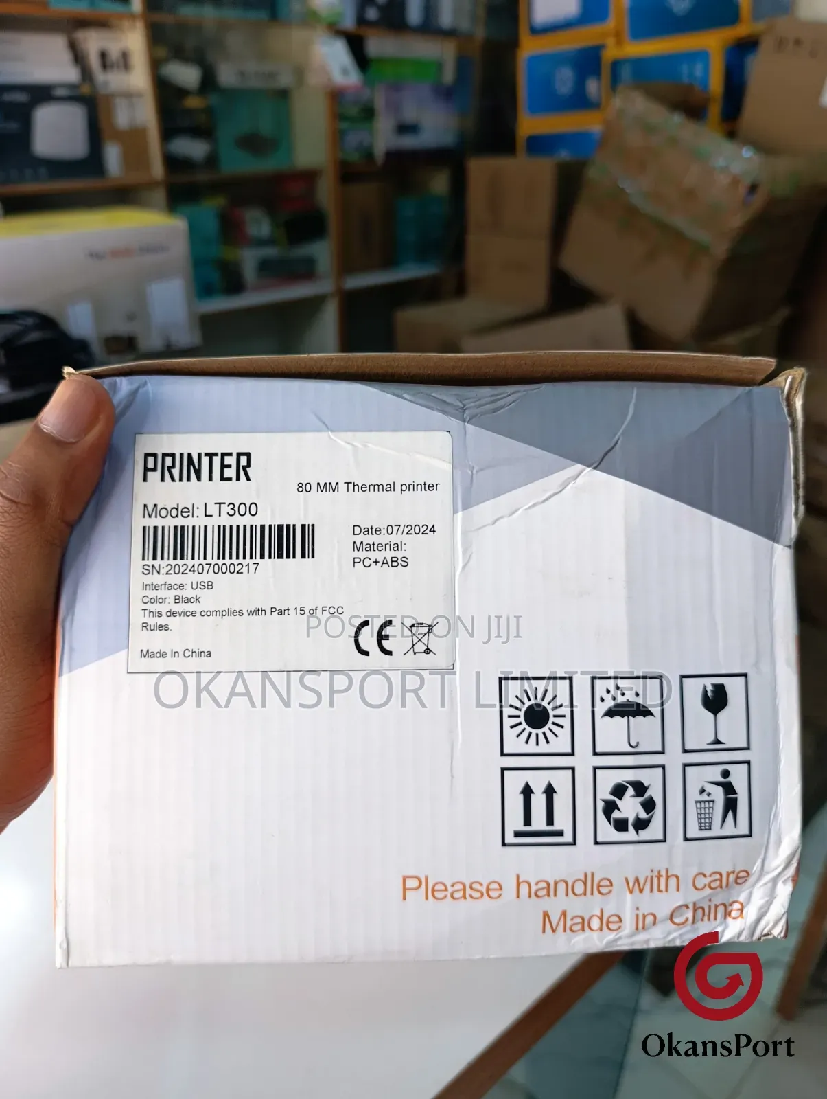 Thermal Receipt Mini Printer Usb / Bluetooth Pos Cash Register Printer
