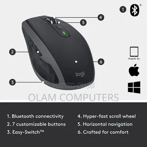 Logitech Anywhere 2s Bluetooth Edition Wireless Mobile Mouse