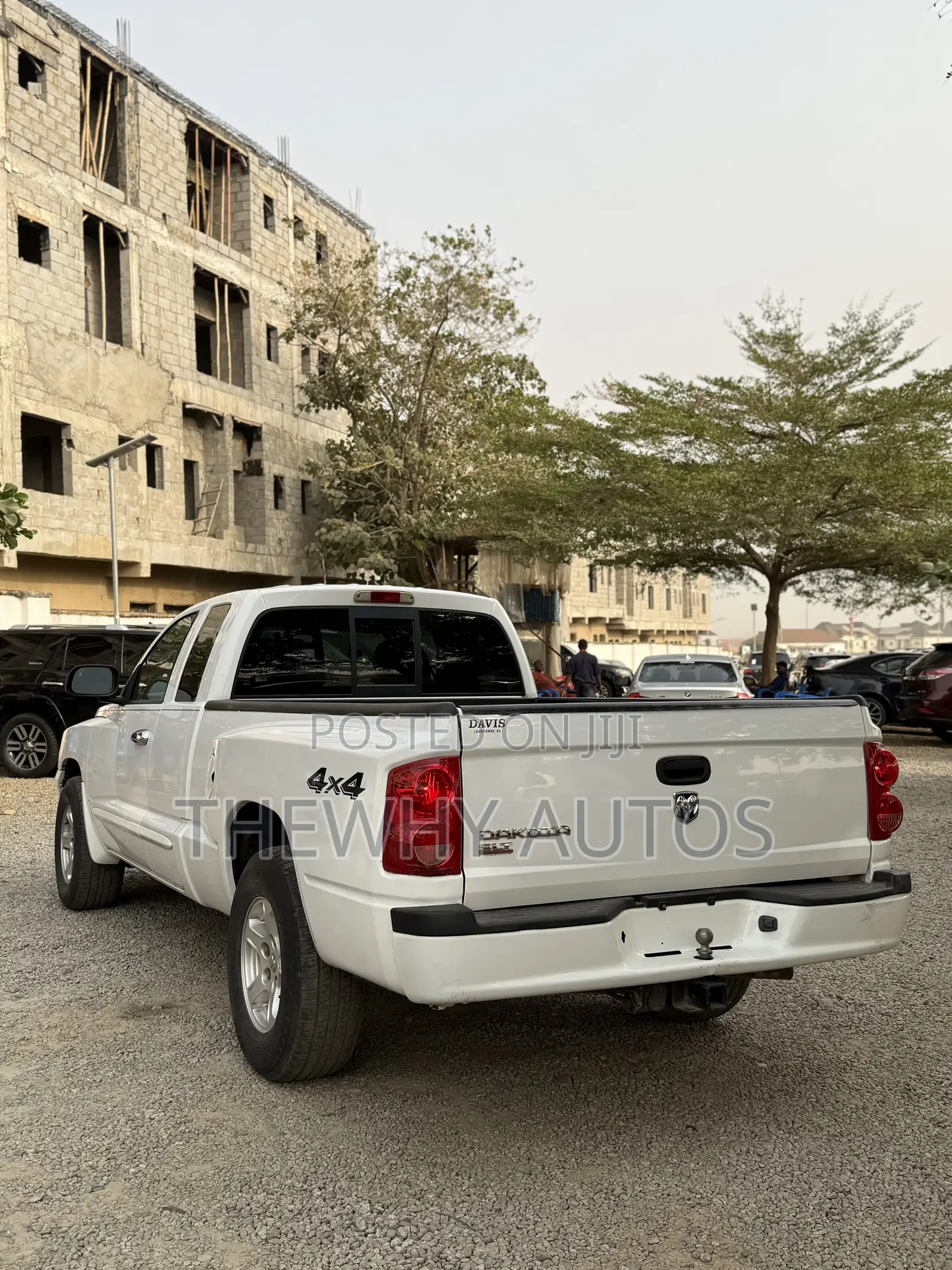 Dodge Dakota Quad Cab 4x4 2006 White