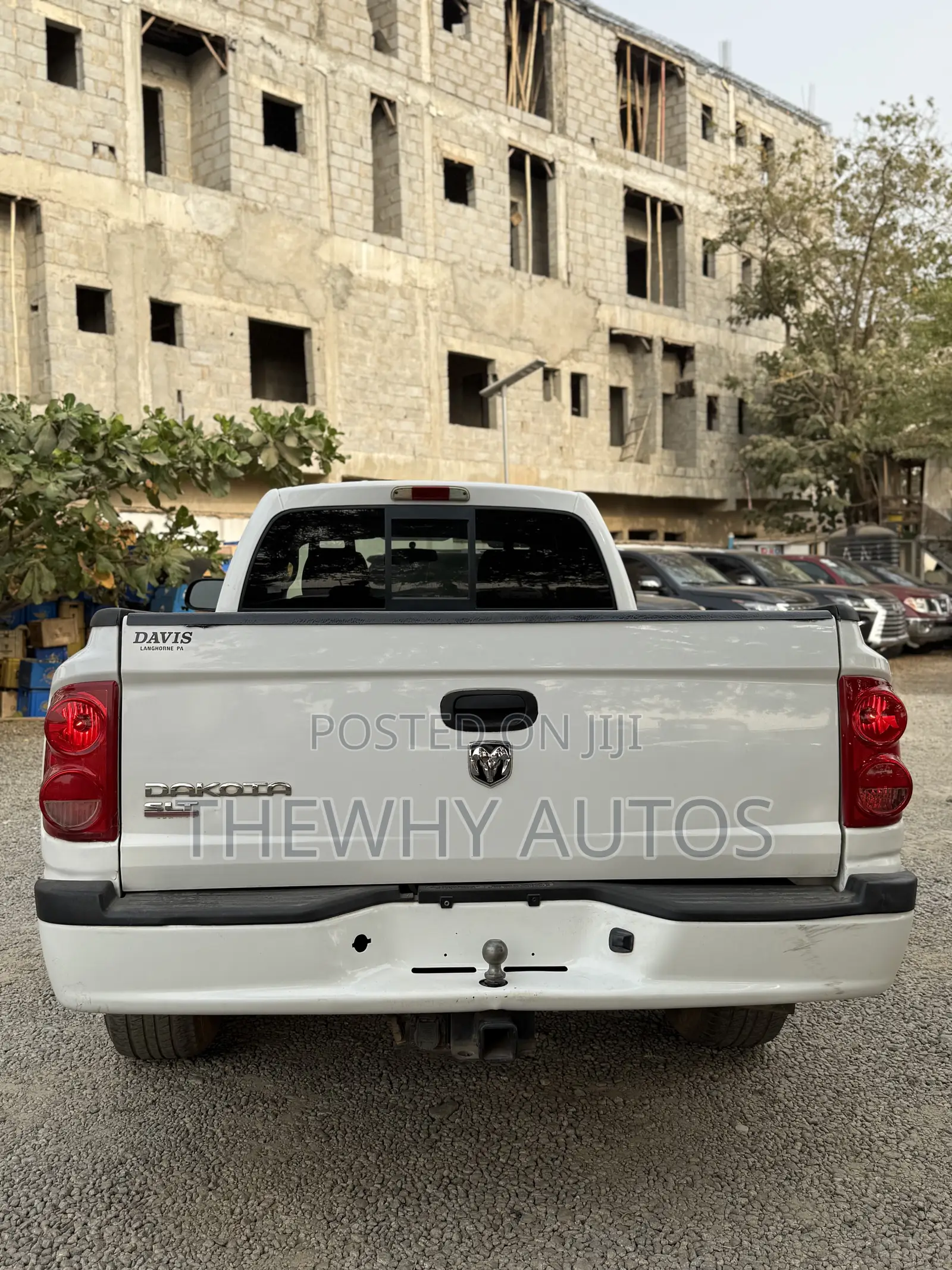 Dodge Dakota Quad Cab 4x4 2006 White