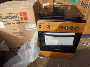 Scanfrost 60×60 Standing Gas Cooker (3 Gas + 1 Electric) | Ck6312ng