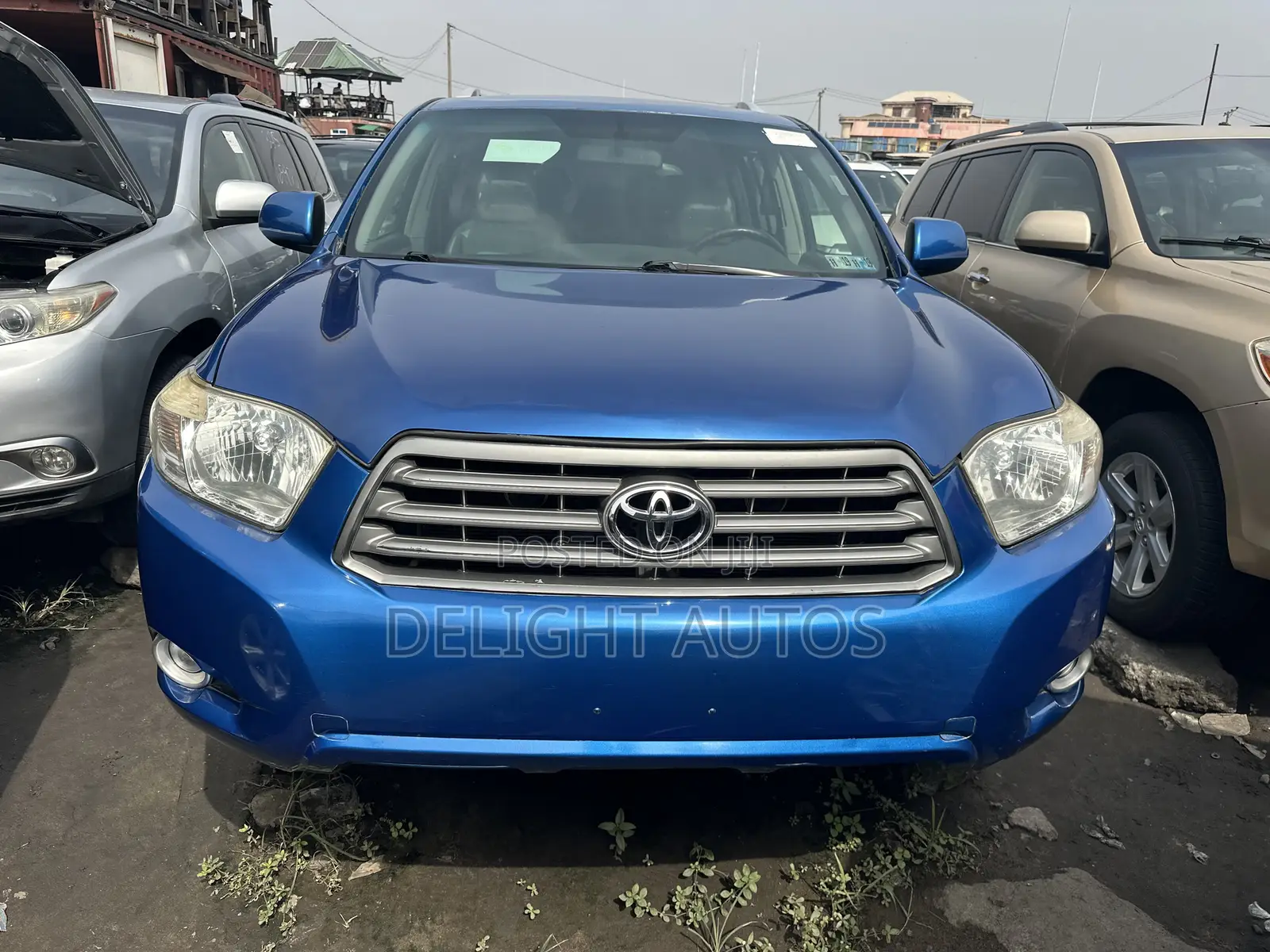 Toyota Highlander Limited 2008 Blue