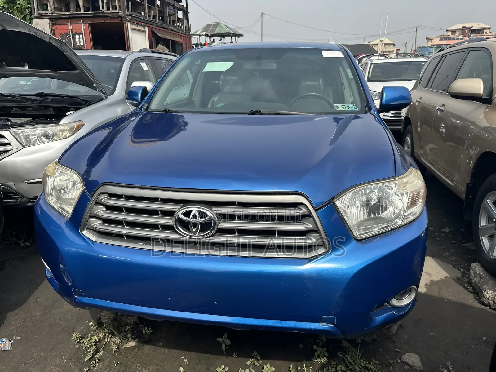 Toyota Highlander Limited 2008 Blue