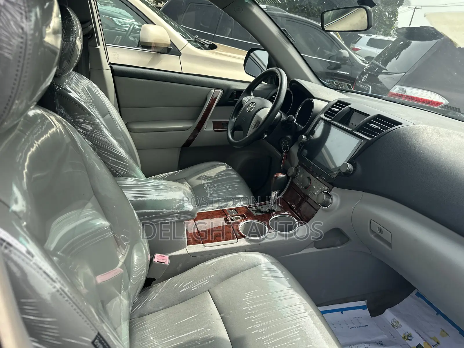 Toyota Highlander Limited 2008 Blue