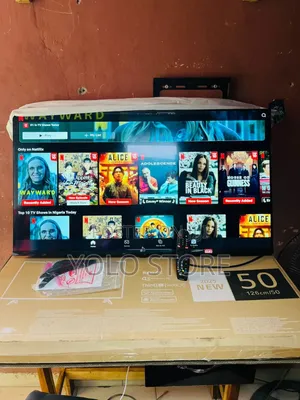 Original 50 Inch Smart Tv Freamless Brand New