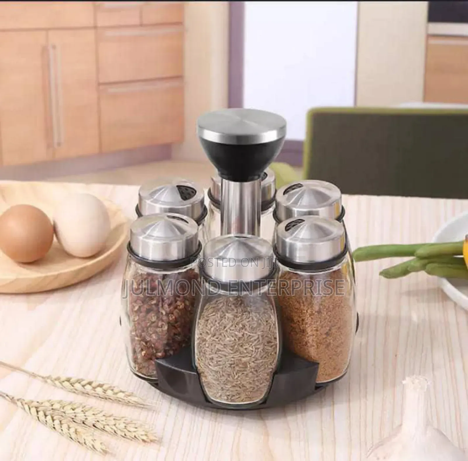 360 ° Rotating Spice Rack Organizer