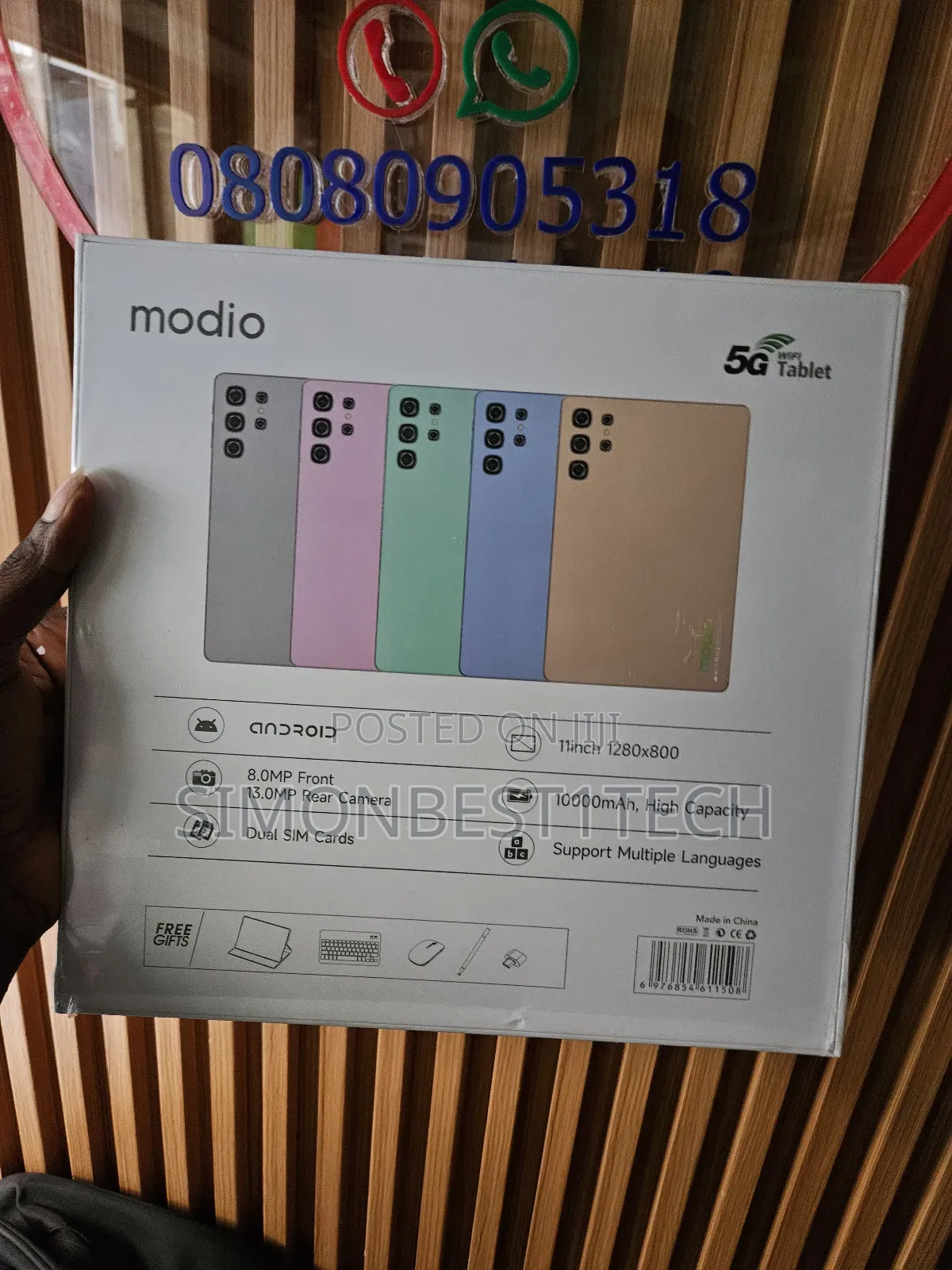 New Modio M92 1 TB Pink