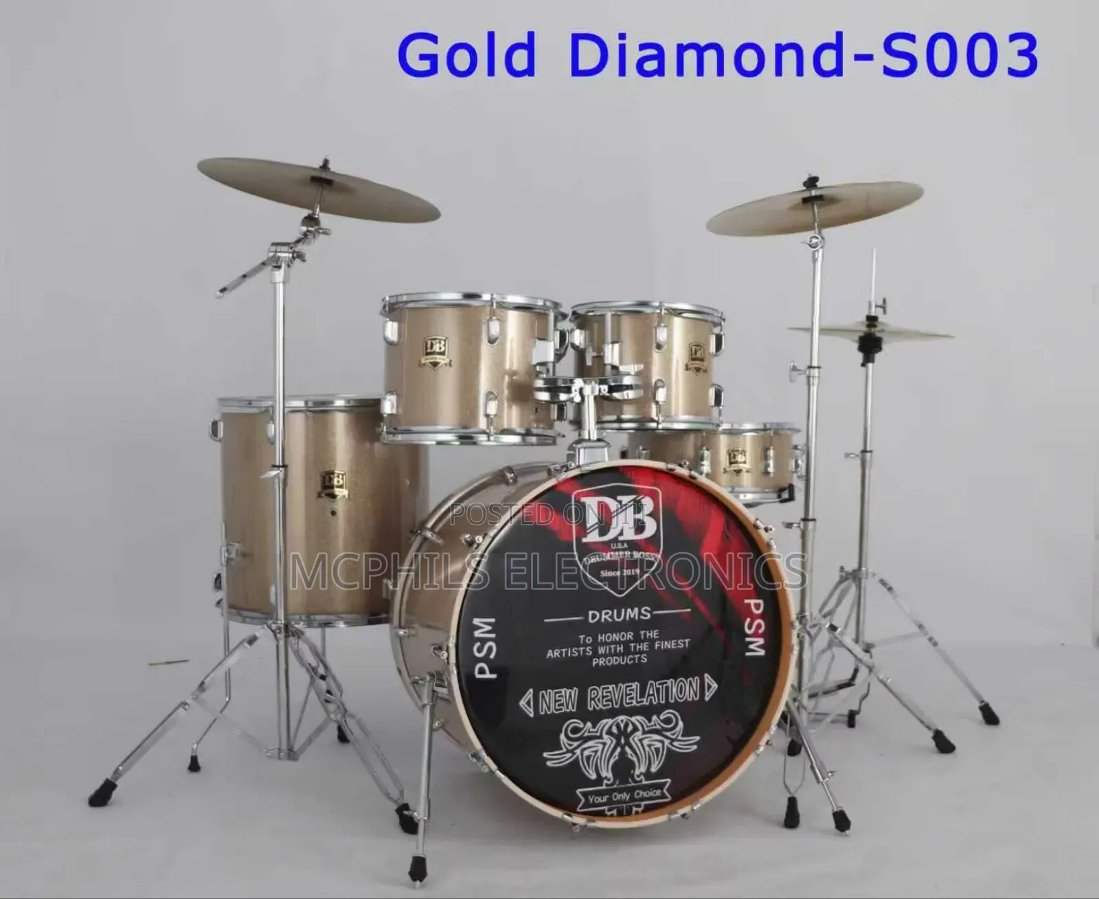 Drummer Boss New Revelation Edition Drum Sets