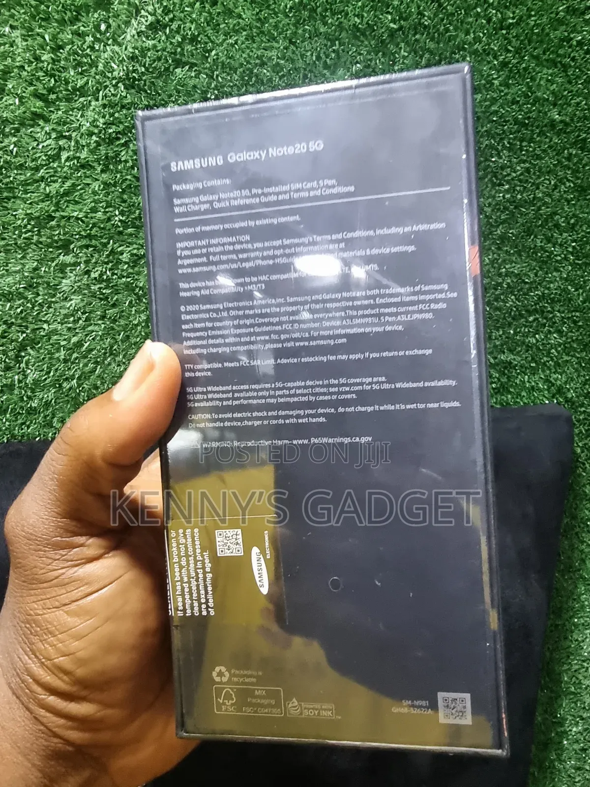 New Samsung Galaxy Note 20 5G 128 GB Black