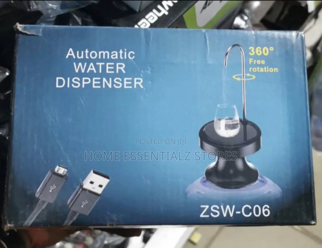 Automatic Water Dispenser Pump Tap With Base and Soft Button Switch