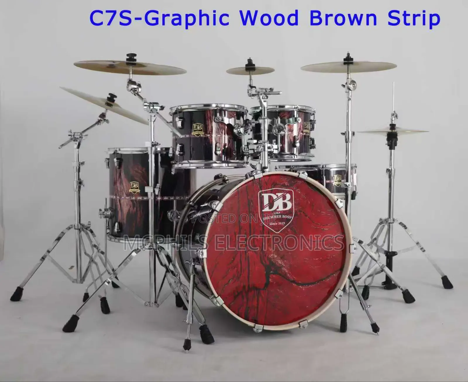 Db Pro-drums Db Wood & Storm C7s