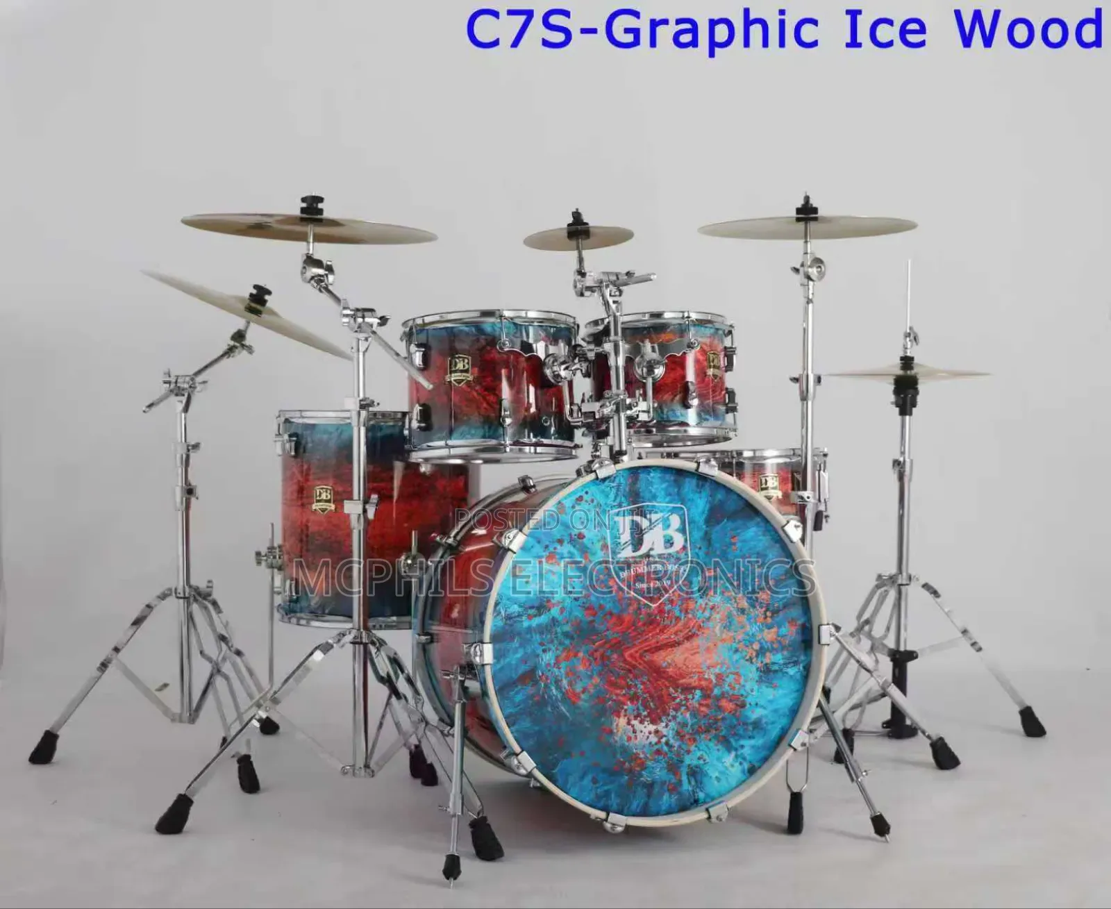 Db Pro-drums Db Wood & Storm C7s
