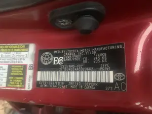 Toyota Corolla LE 4dr Sedan (1.8L 4cyl 4A) 2010 Red