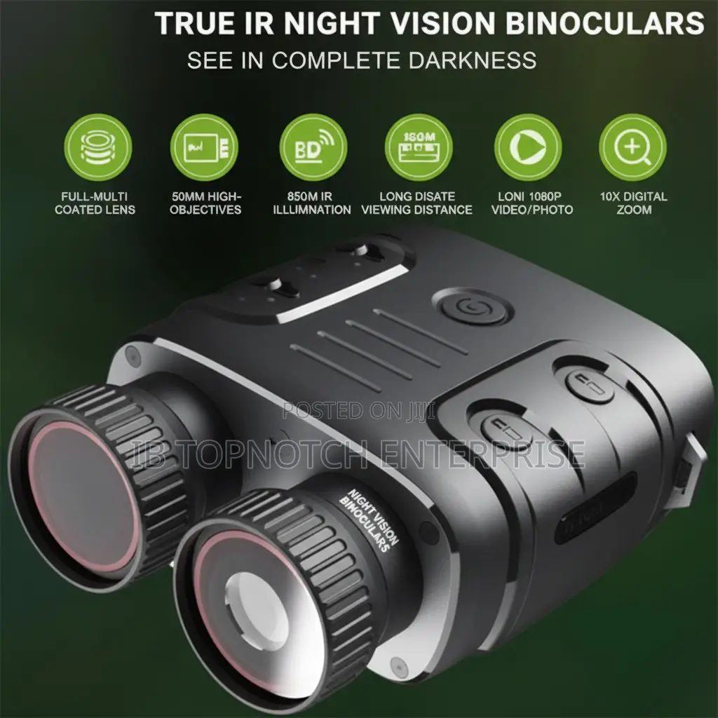 Where the Human Eye Quits, Our Infrared Night Vision Binocular Begins ...