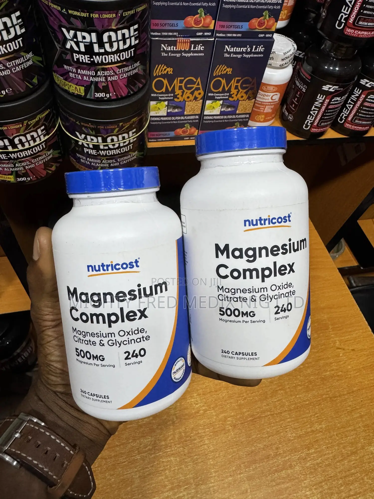 Nutricost Magnesium Complex 500mg 240 Servings
