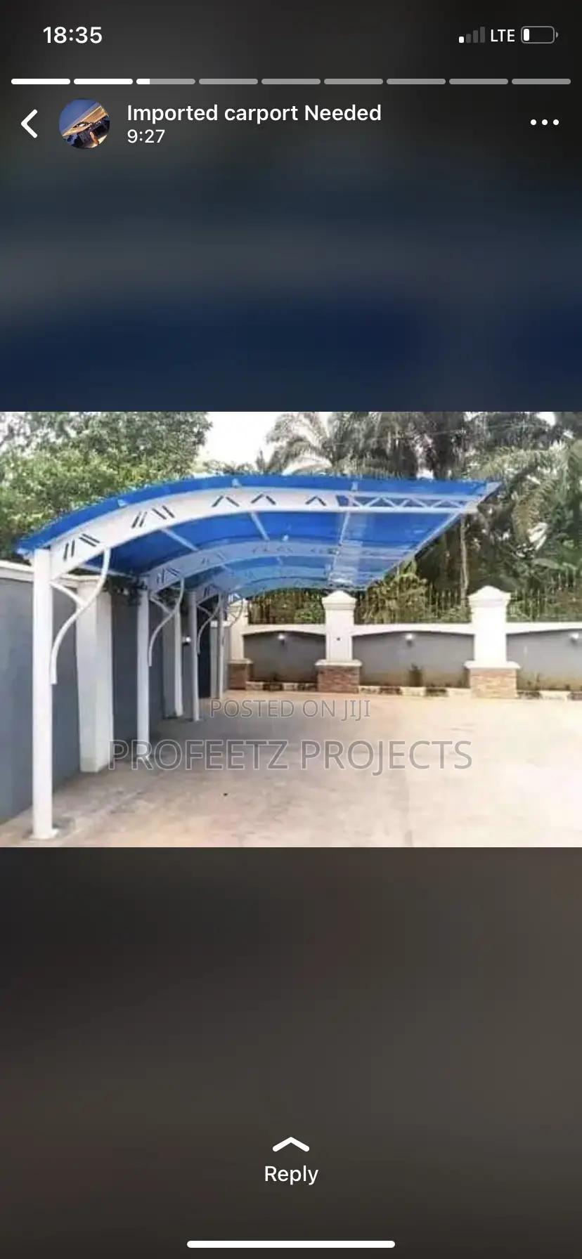 Carport Fabricator In Lagos