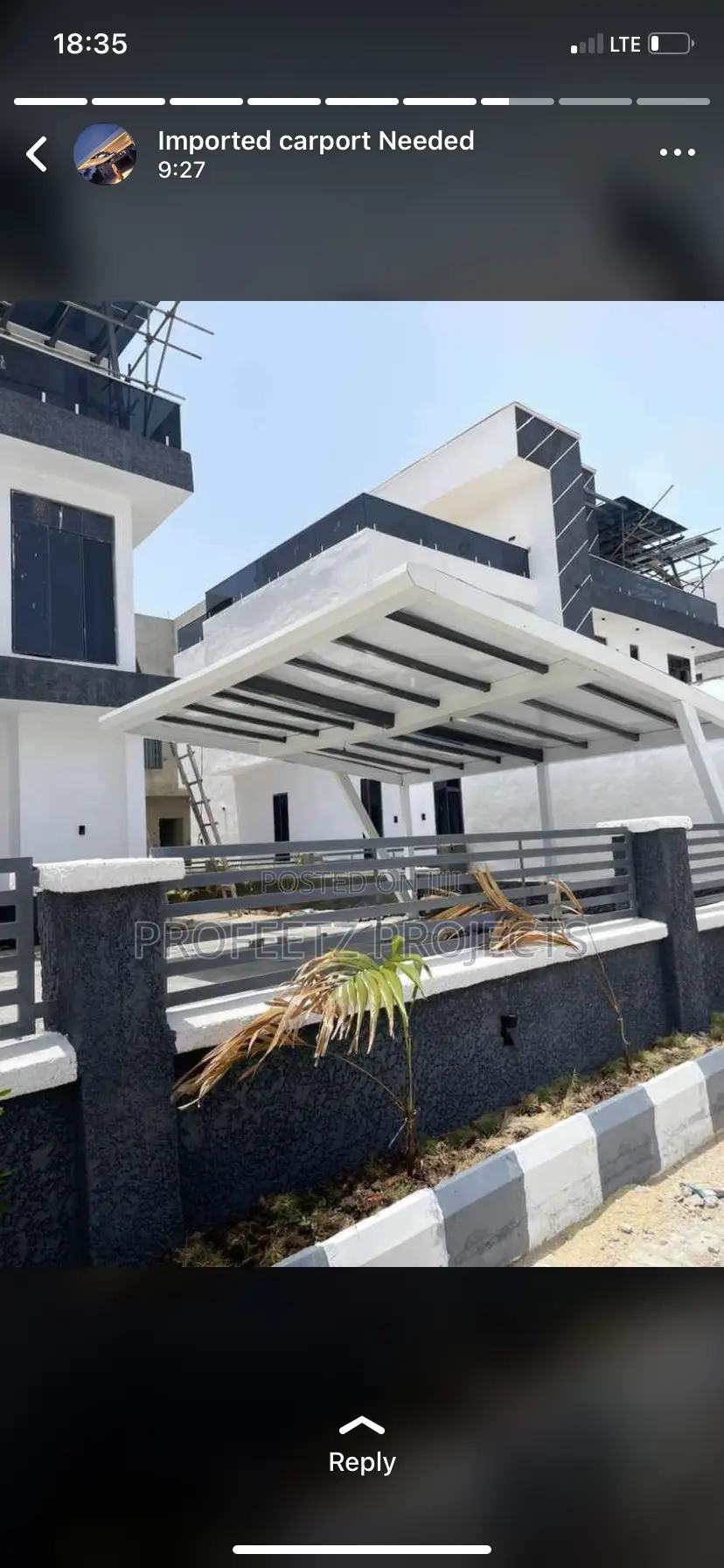 Carport Fabricator In Lagos