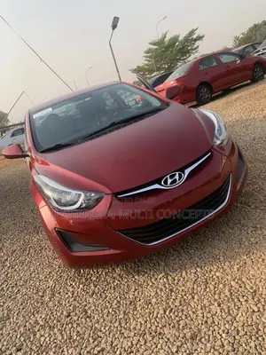 Hyundai Elantra 2014 Red