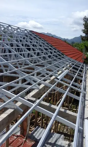 Light Gauge Roof Profile , Omega Profile Installation
