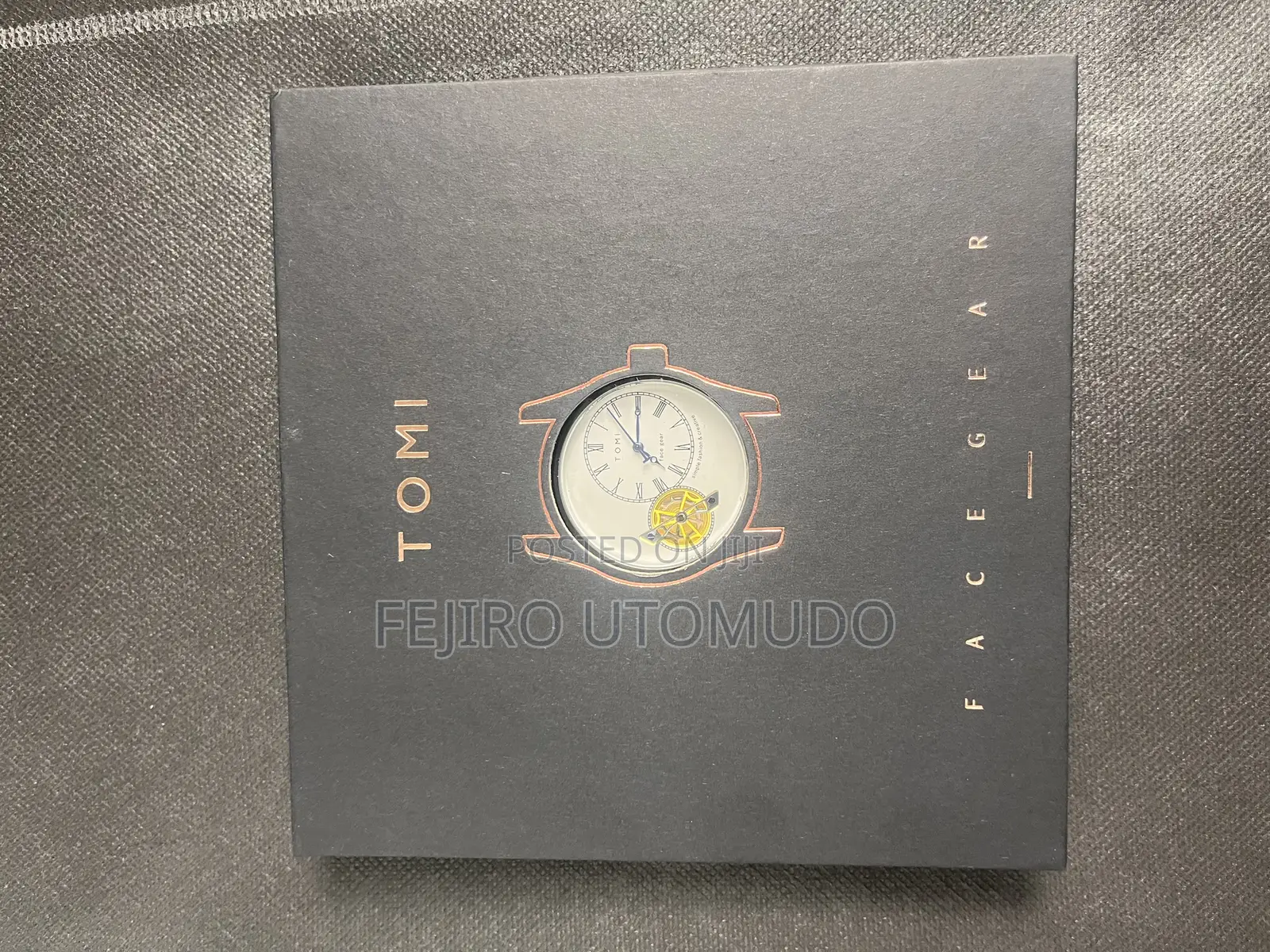 Tomi Watch With a Replaceable Strap in a Gift Box