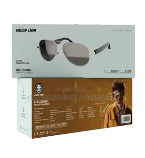 Green Lion Helsinki Smart Glasses - Black