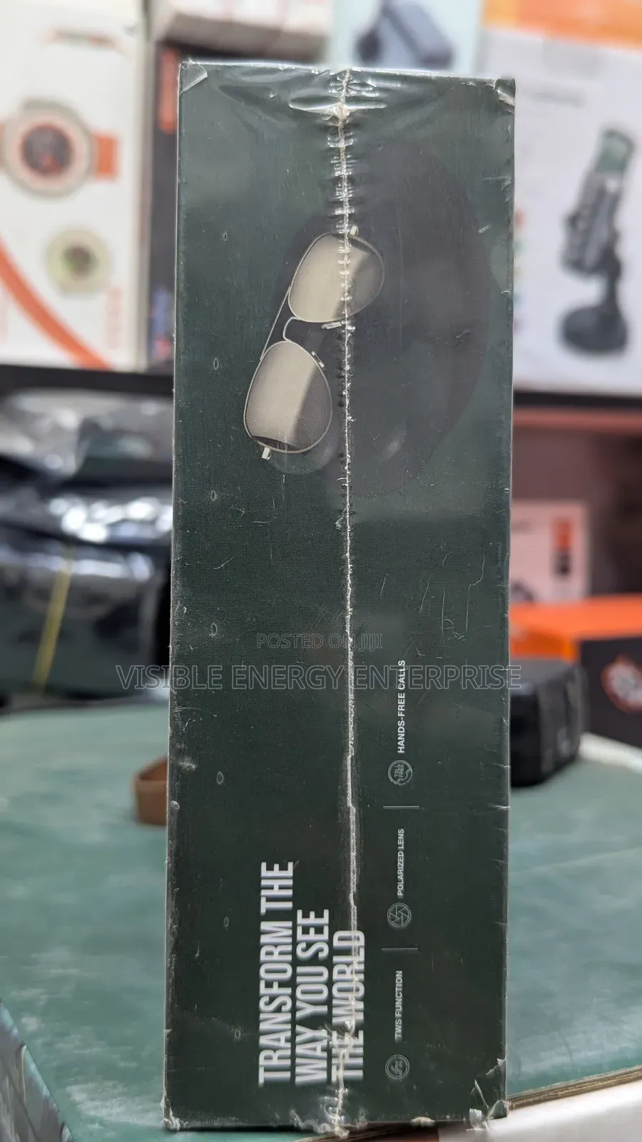Green Lion Helsinki Smart Glasses - Black