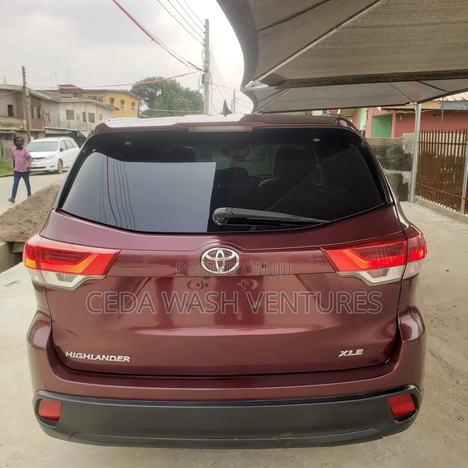 Toyota Highlander 2017 Red