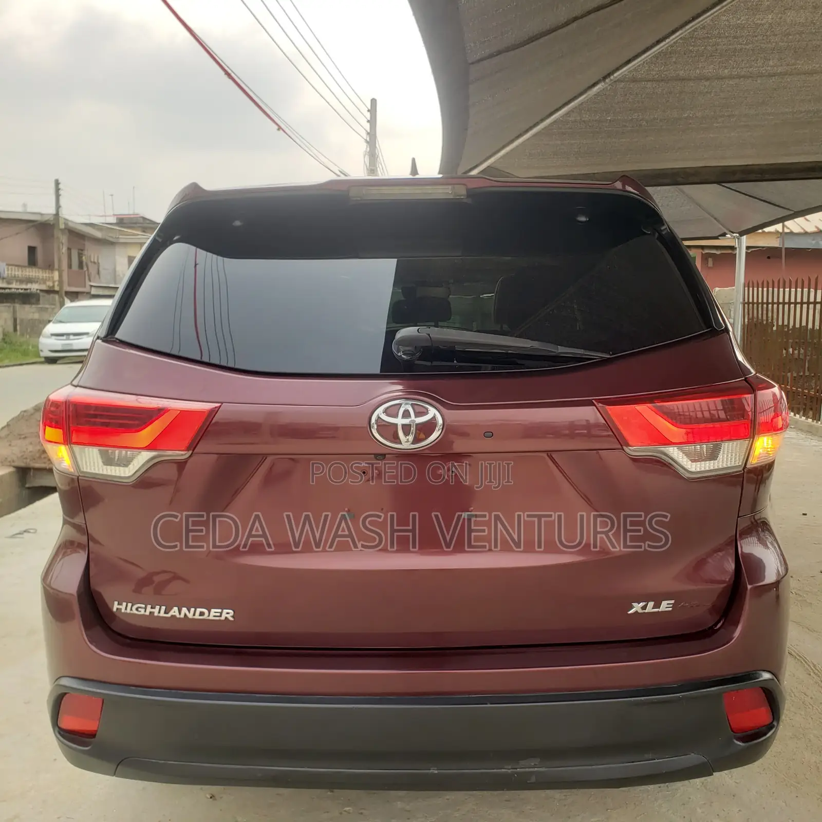 Toyota Highlander 2017 Red
