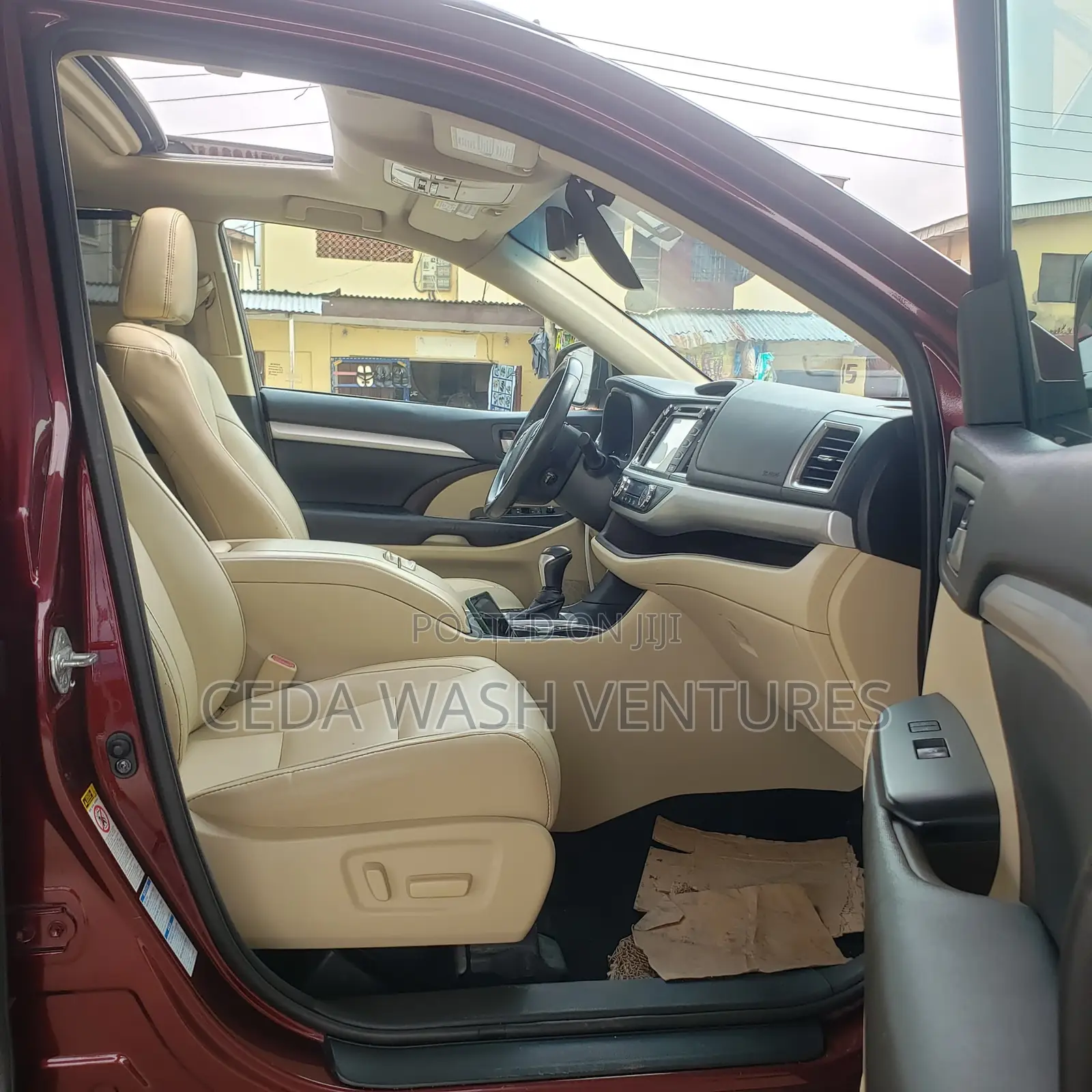 Toyota Highlander 2017 Red