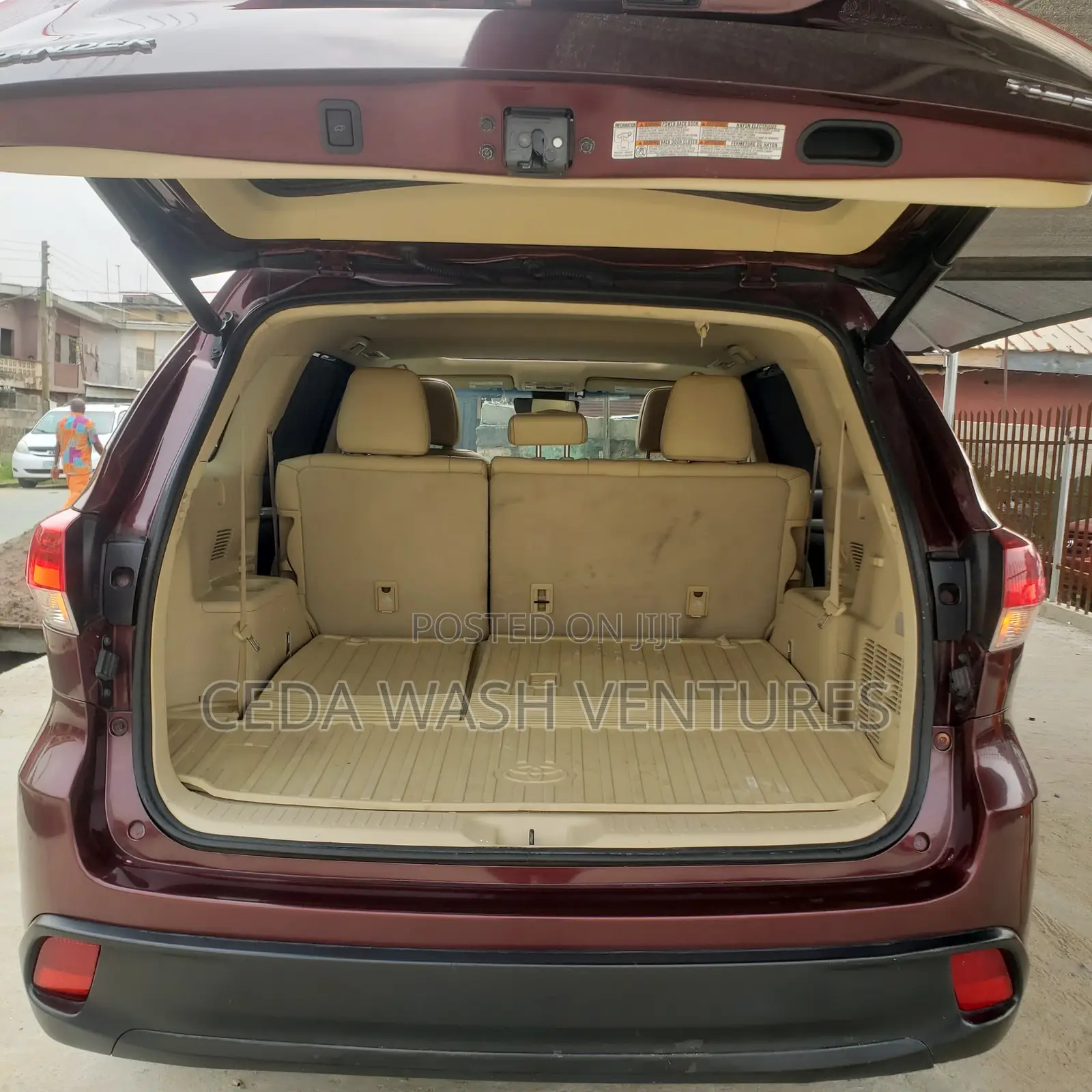 Toyota Highlander 2017 Red