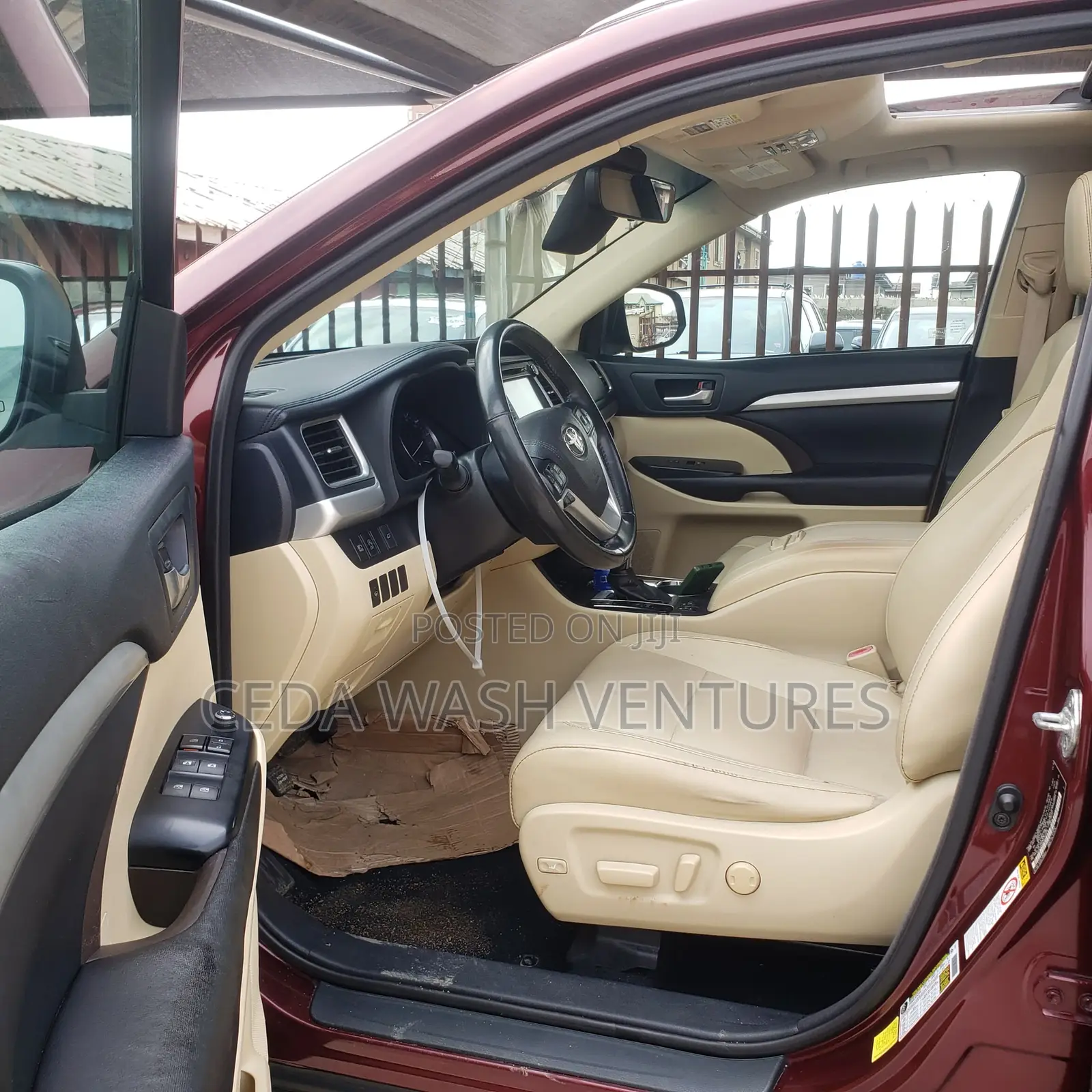 Toyota Highlander 2017 Red