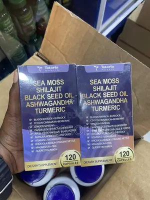 Sea Moss , Shilajit , Black Seed Oil , Ashwaganda