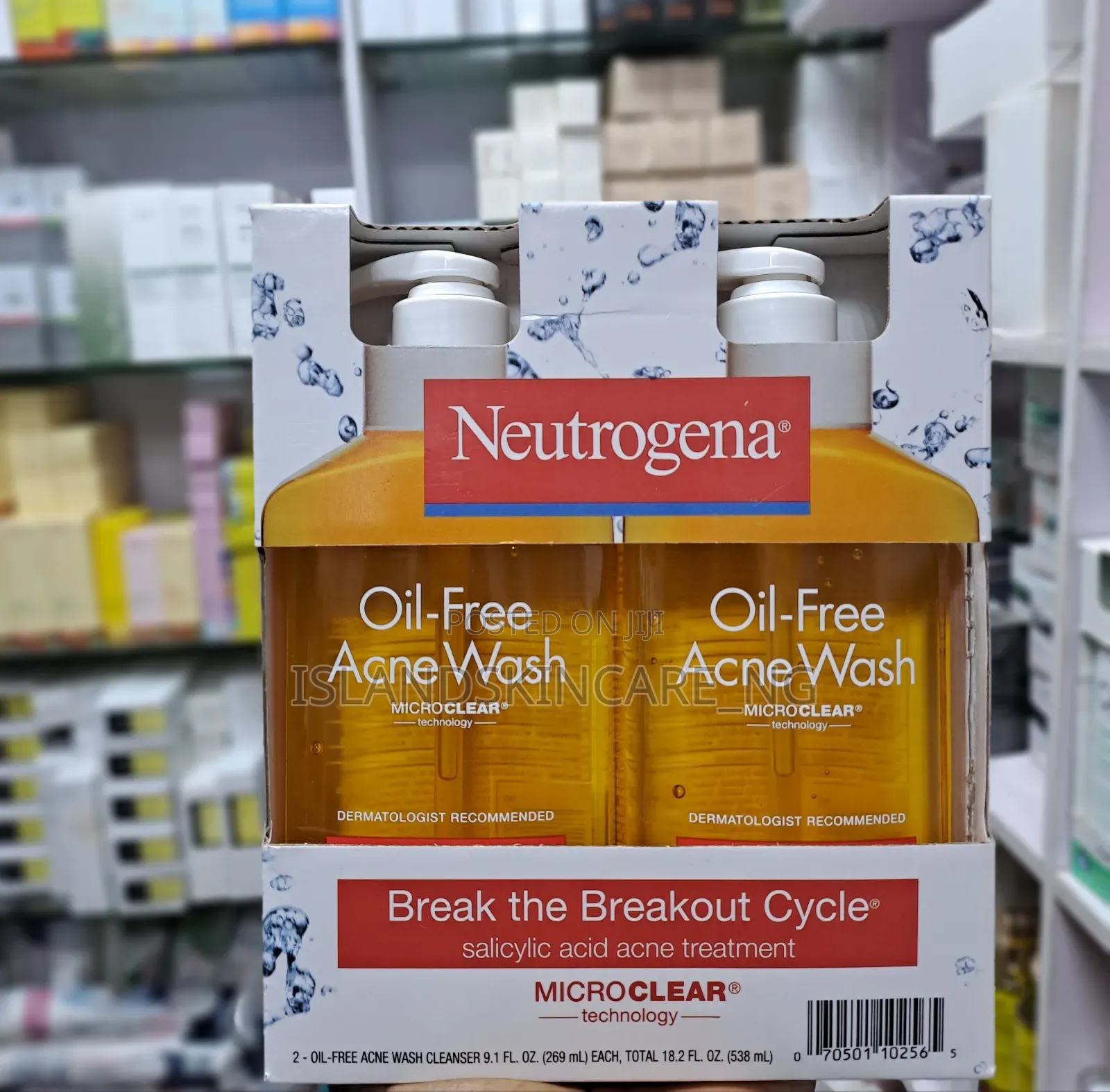 Neutrogena Oil-Free Acne Wash 269ml